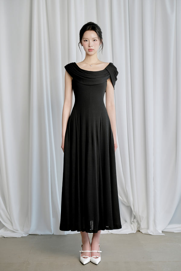 Ria Drape Midi Dress